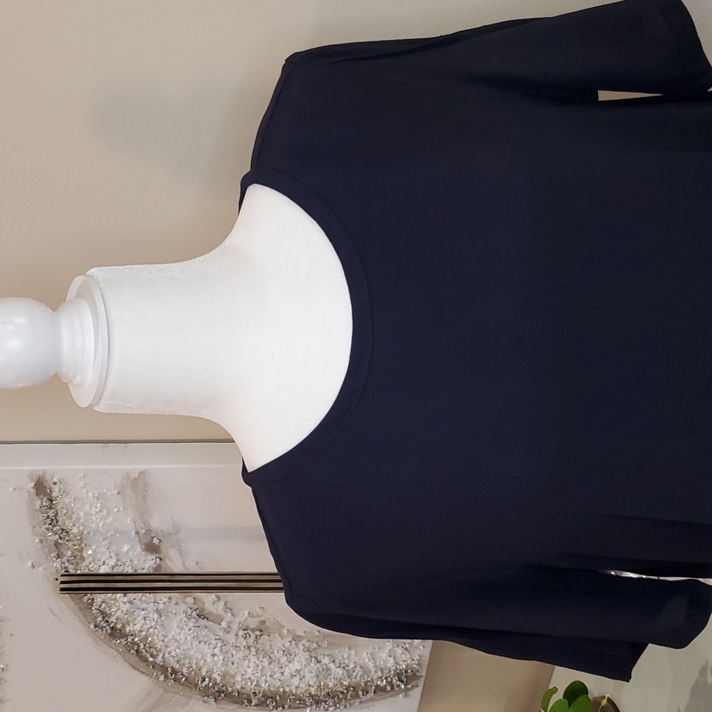 LOFT ππNWTβ€π Size XS Navy Swing Dress! πππ - Picture 2 of 16